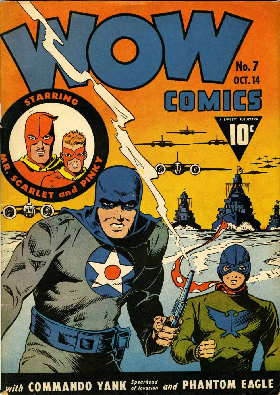 Comic Book Cover For Wow Comics 7
