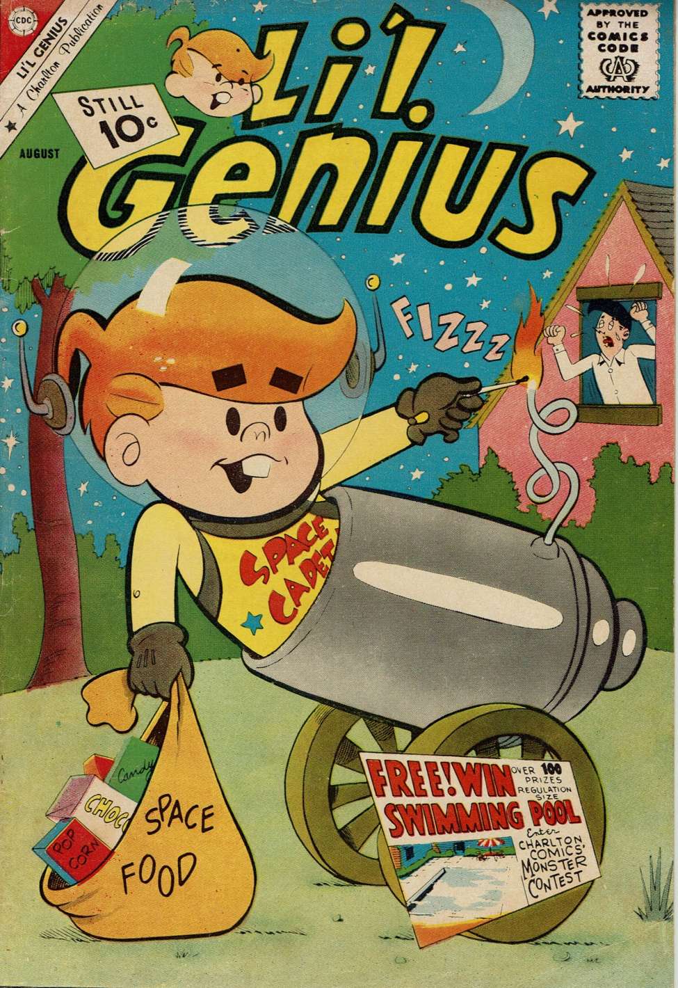 Book Cover For Li'l Genius 34