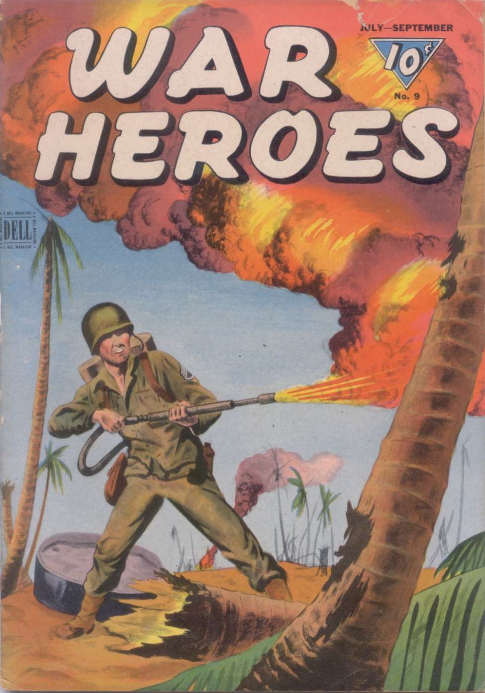 Comic Book Cover For War Heroes 9