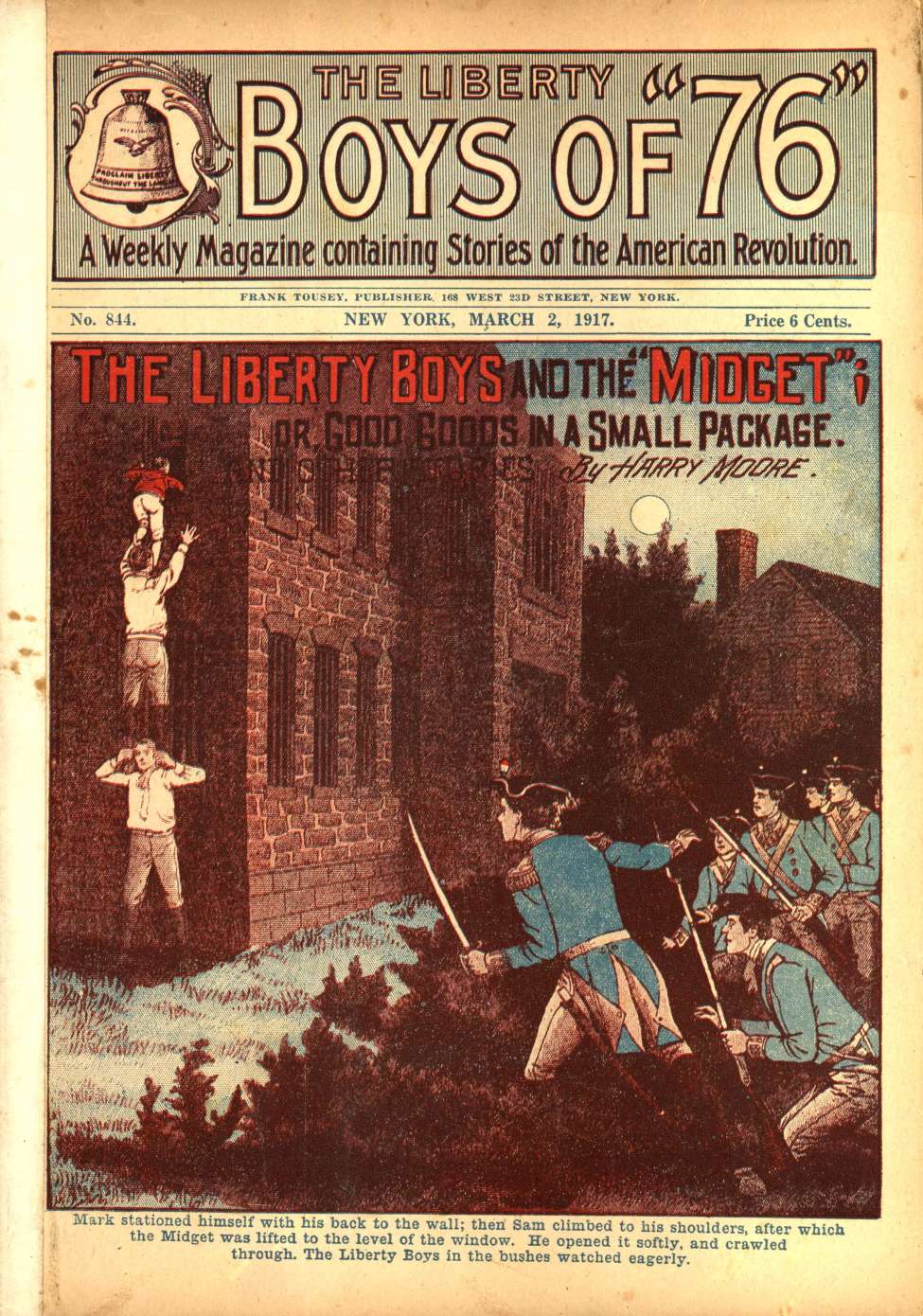 Book Cover For The Liberty Boys of 76 844 - The Liberty Boys and the Midget