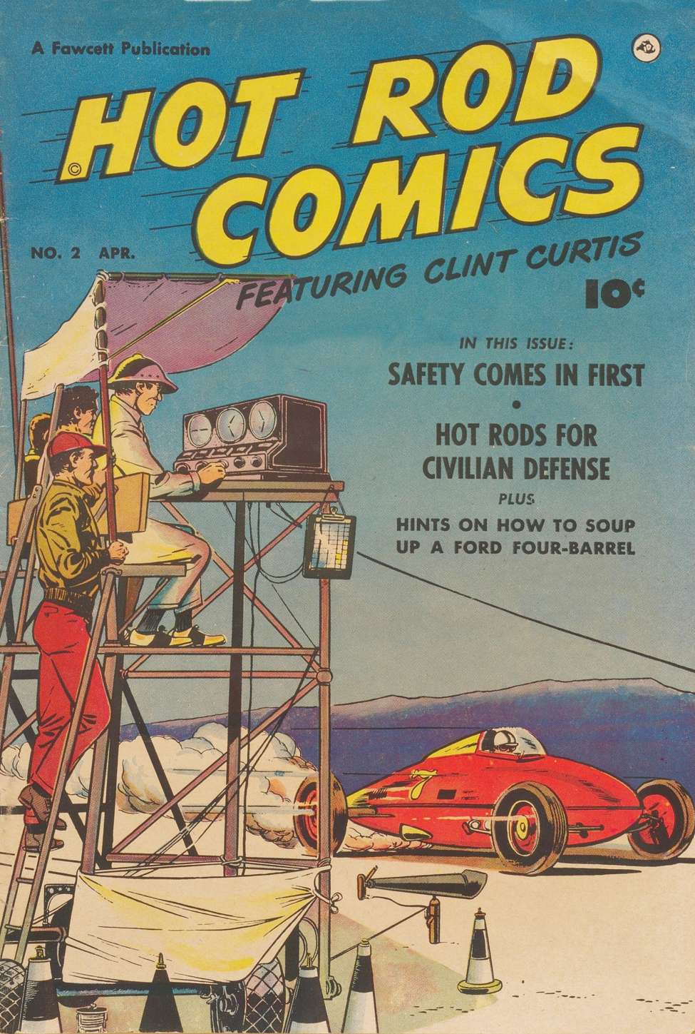 Comic Book Cover For Hot Rod Comics 2