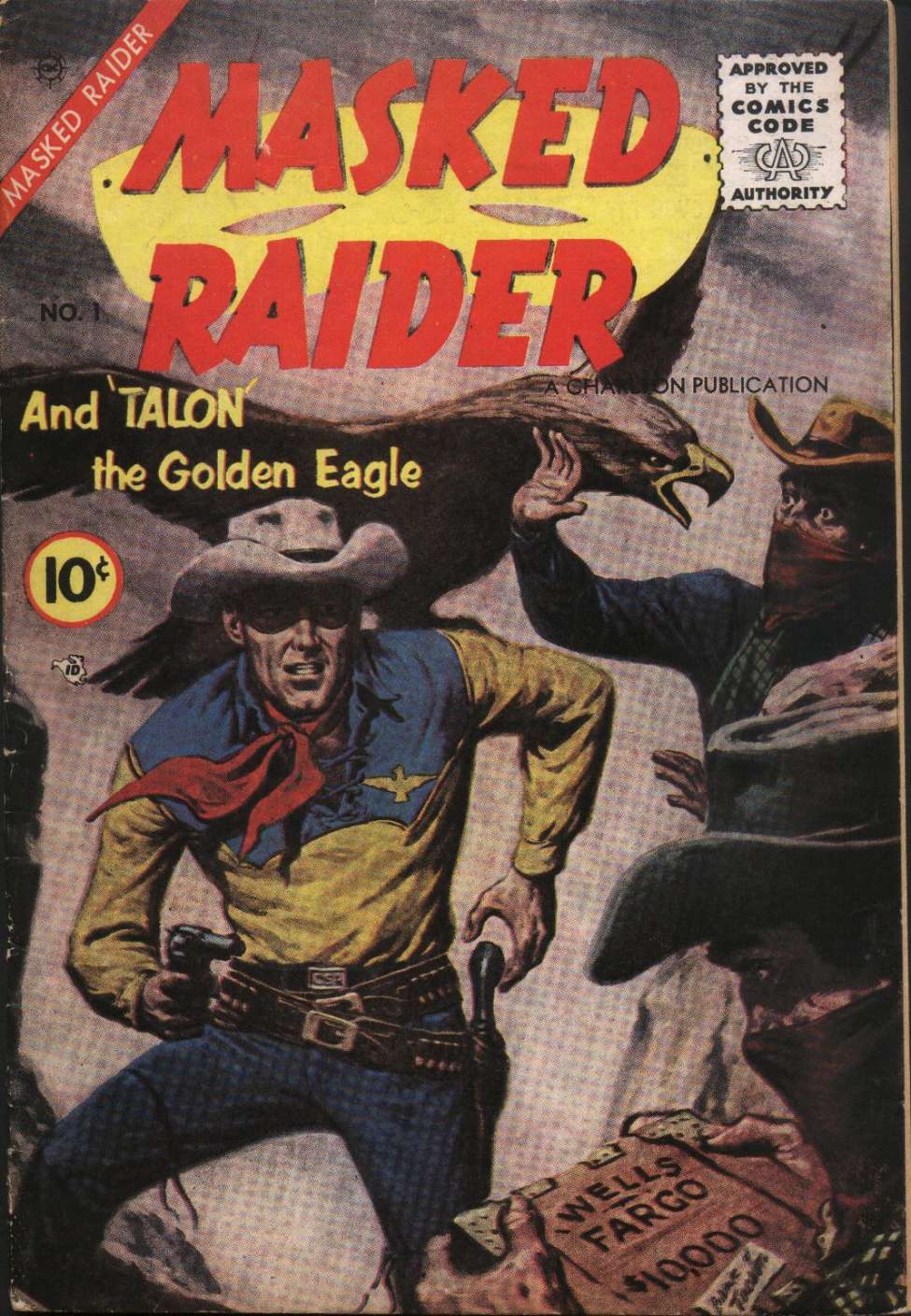 Comic Book Cover For Masked Raider 1