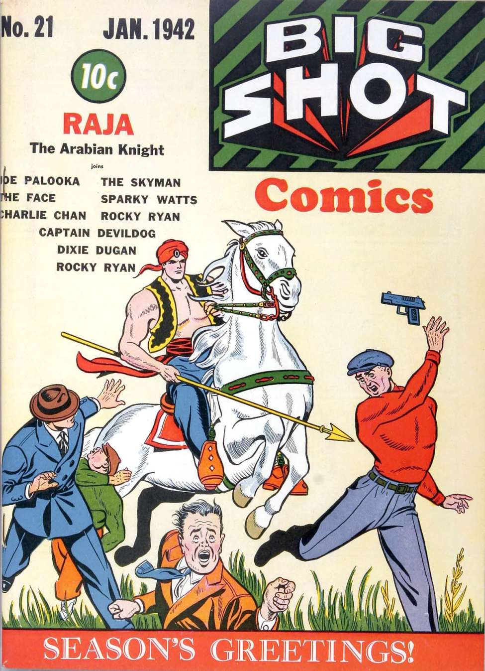 Comic Book Cover For Big Shot 21