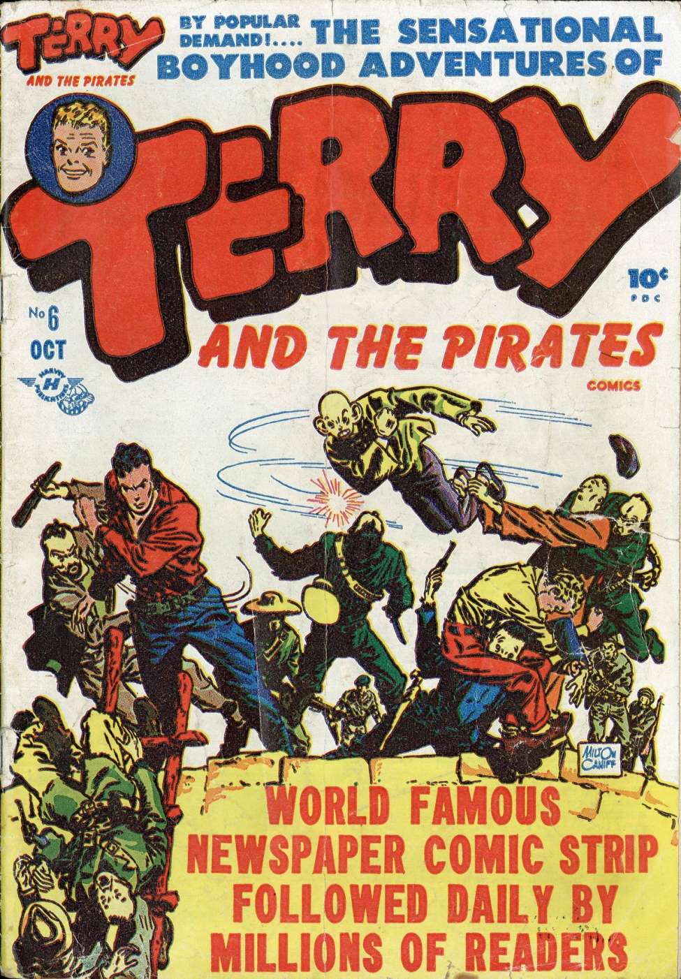 Comic Book Cover For Terry and the Pirates 6