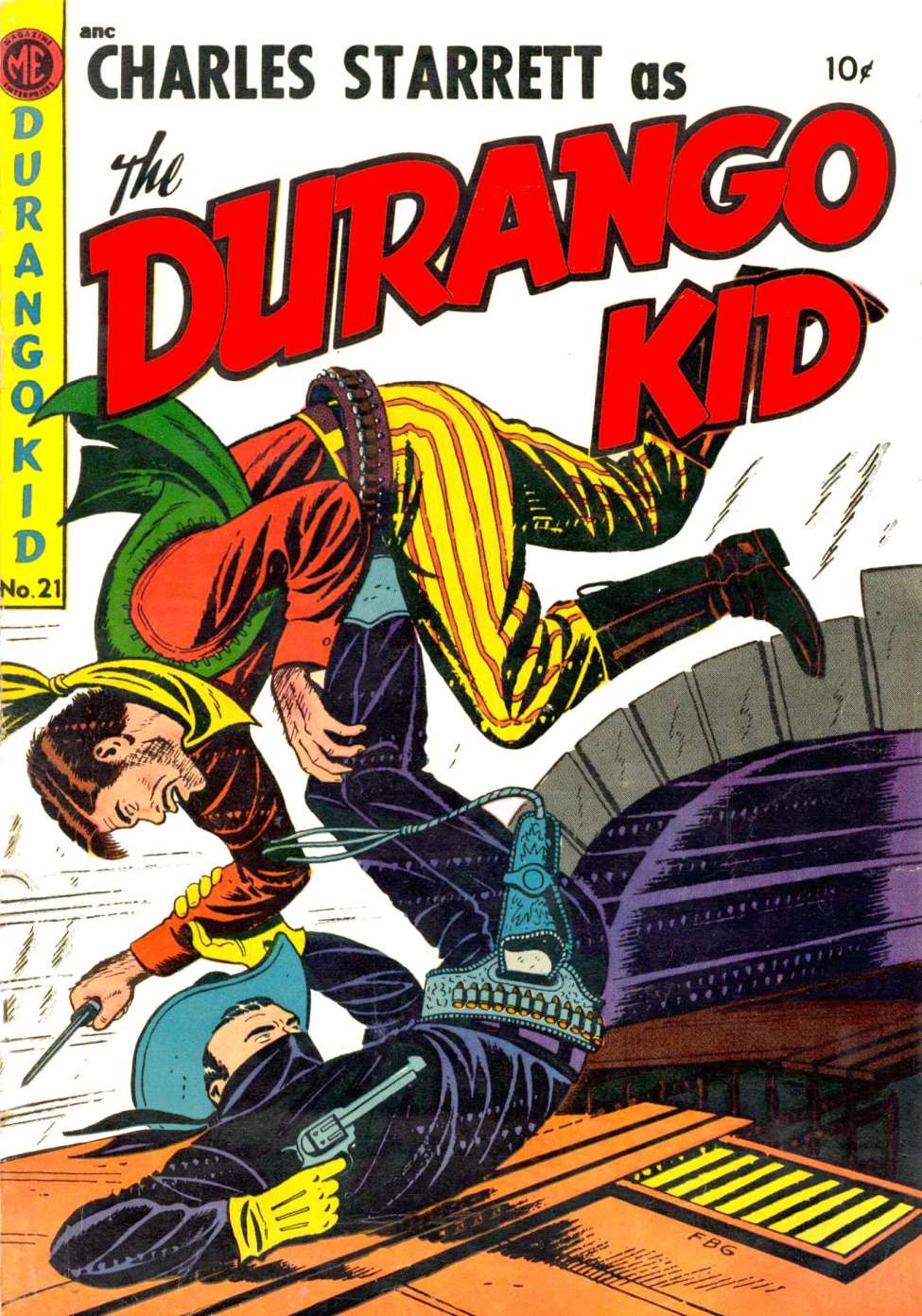 Comic Book Cover For Durango Kid 21