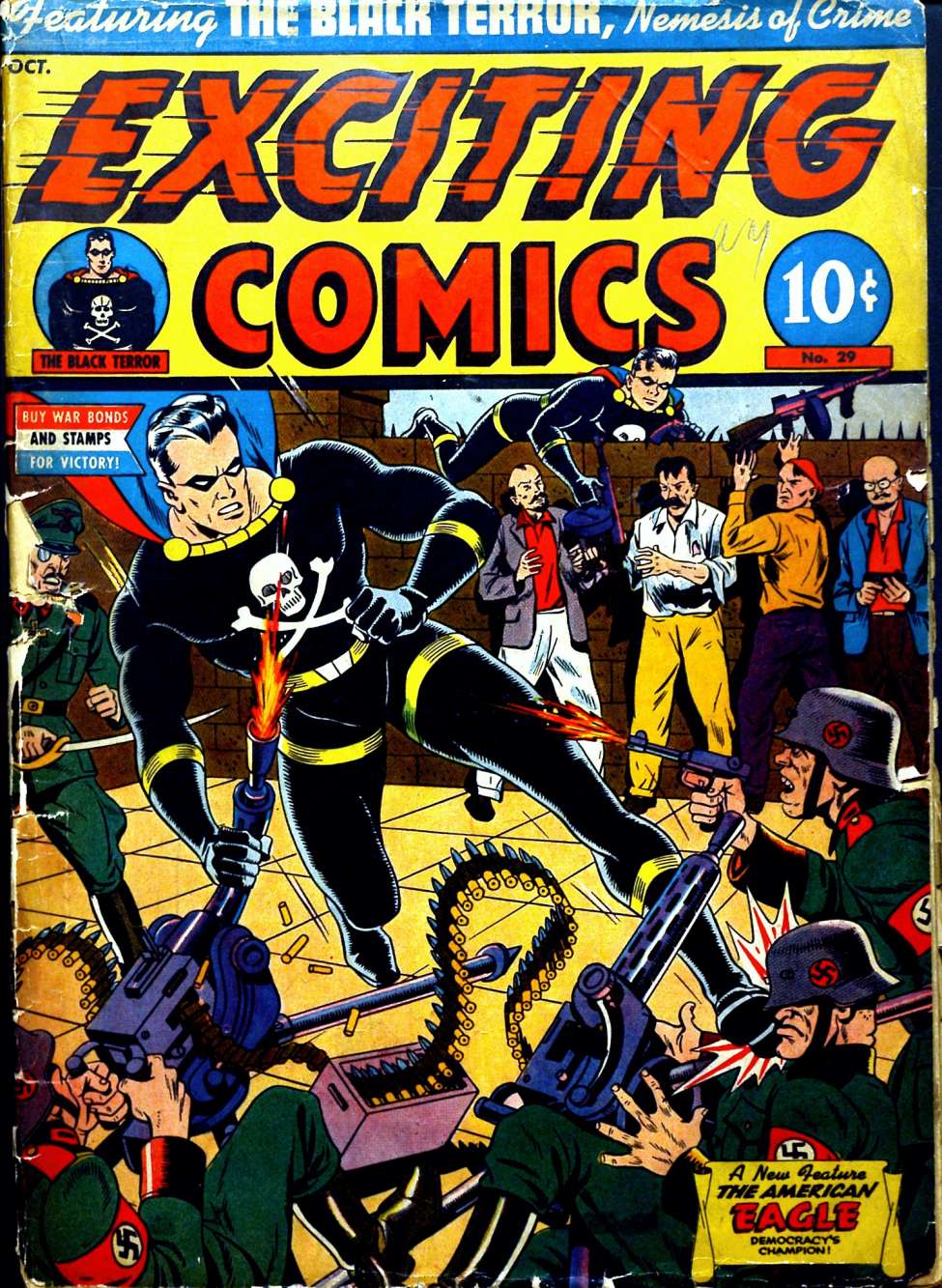 Comic Book Cover For Exciting Comics 29 - Version 1