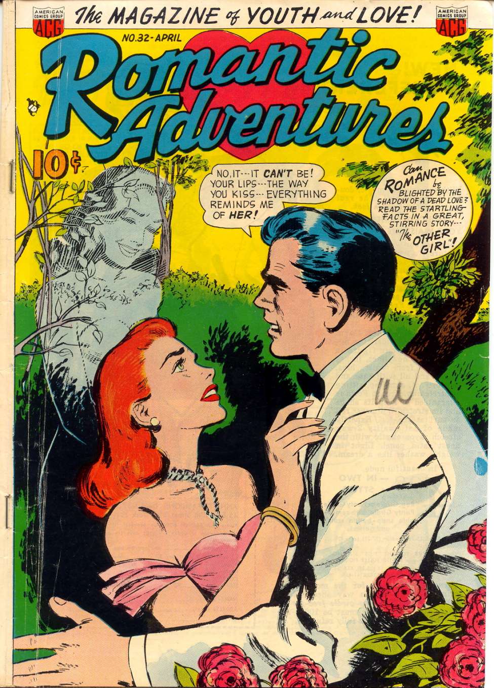 Comic Book Cover For Romantic Adventures 32