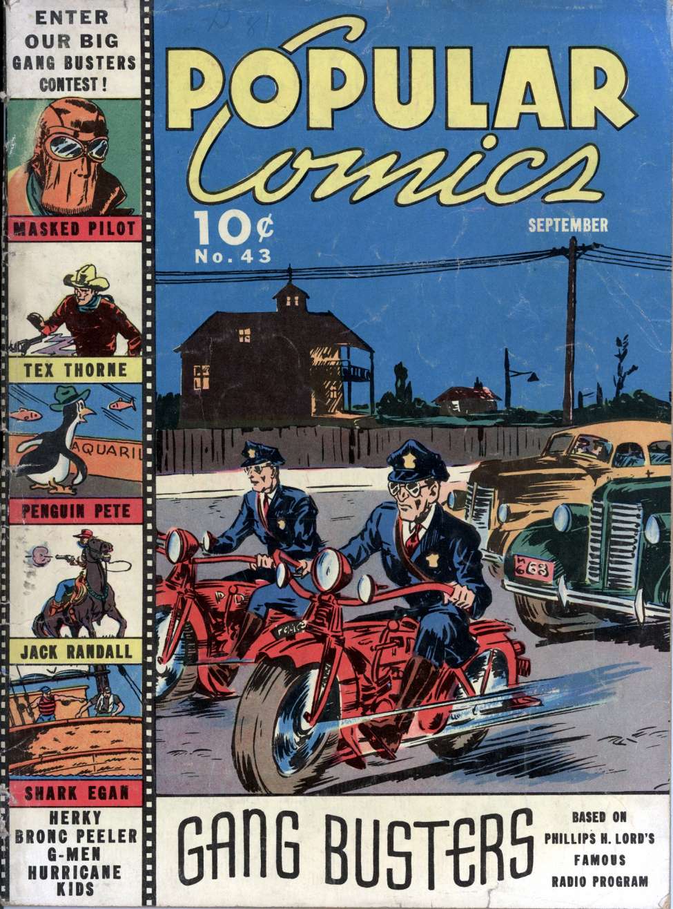 Book Cover For Popular Comics 43