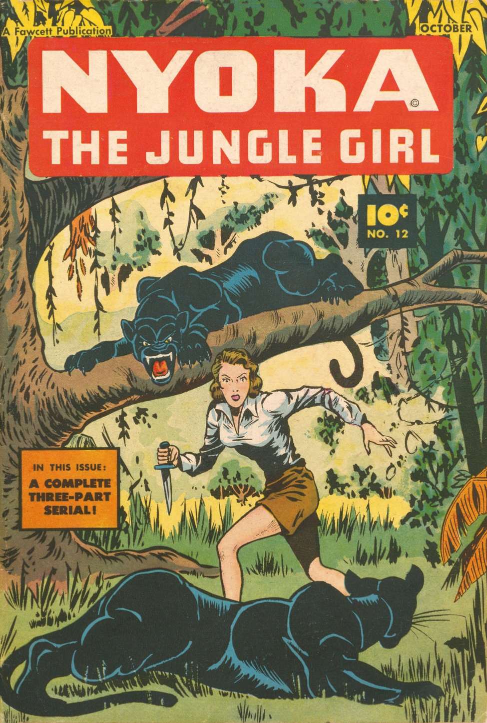 Comic Book Cover For Nyoka the Jungle Girl 12