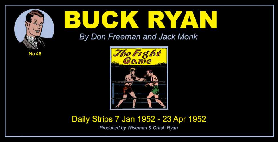 Comic Book Cover For Buck Ryan 46 - The Fight Game