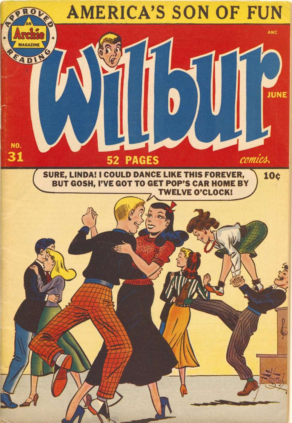 Comic Book Cover For Wilbur Comics 31