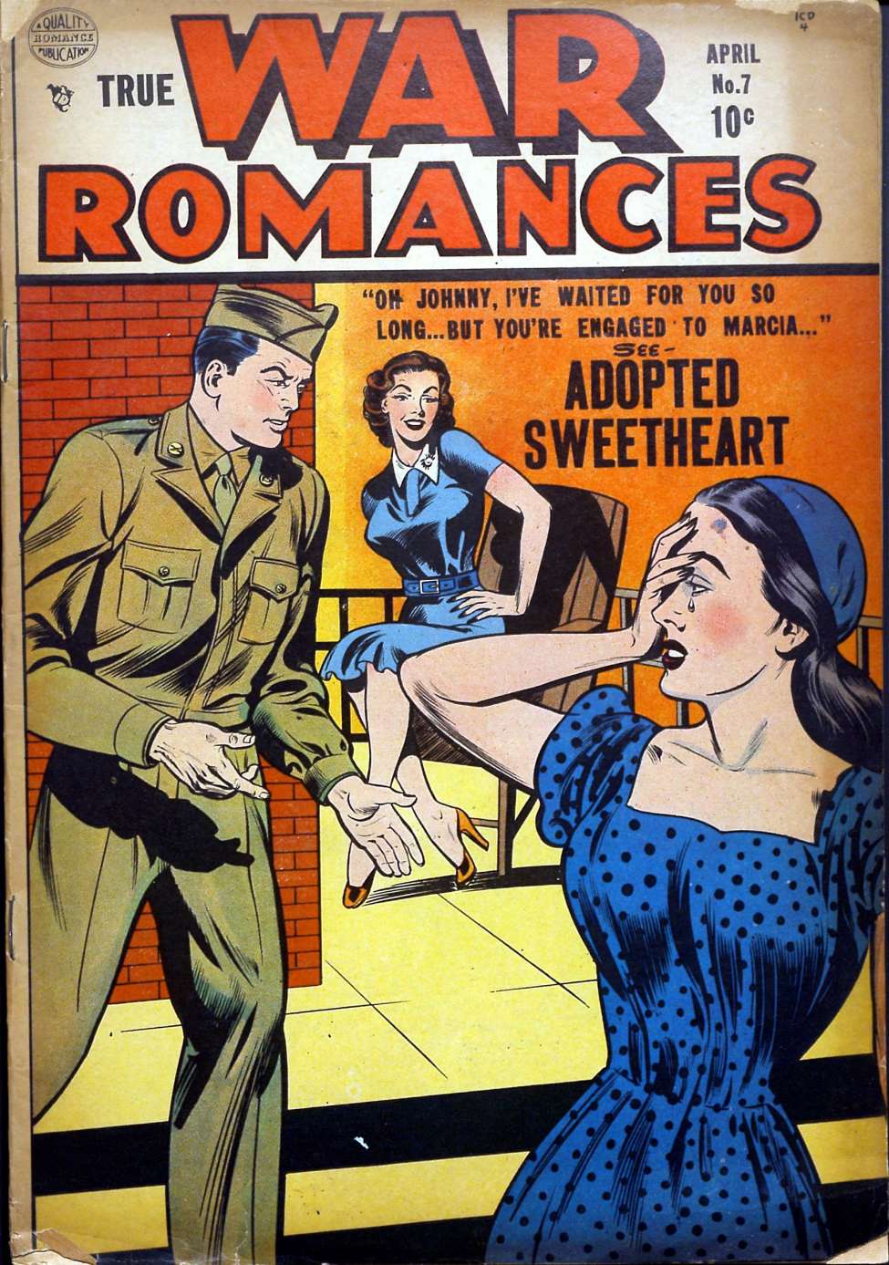 Book Cover For True War Romances 7