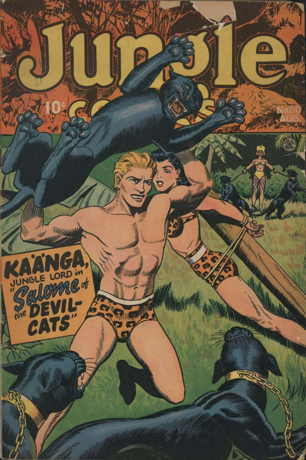 Book Cover For Jungle Comics 80