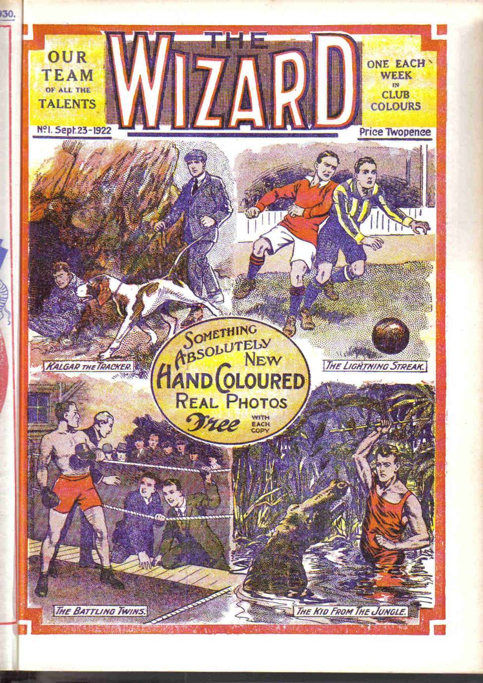 Comic Book Cover For The Wizard 1