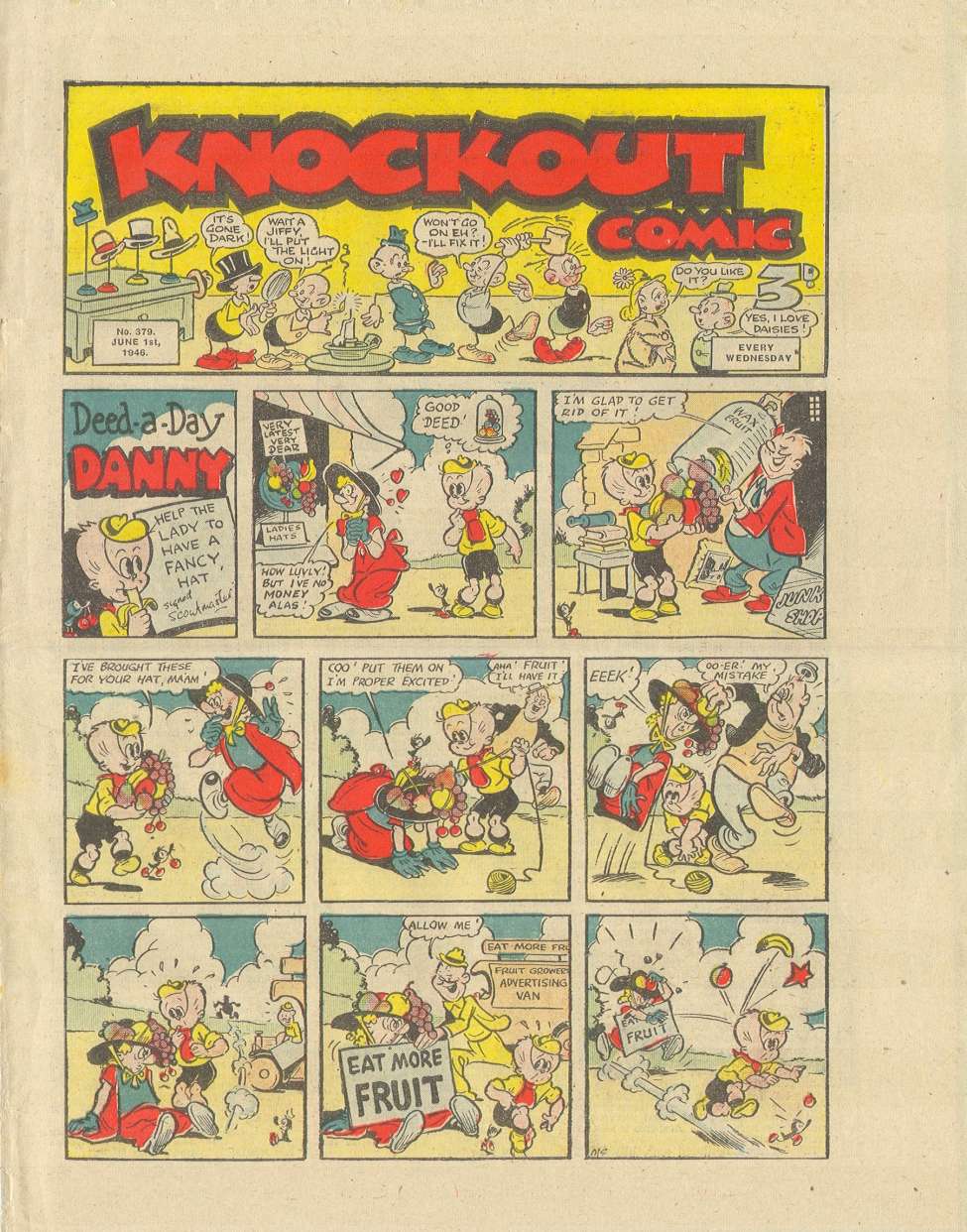Comic Book Cover For Knockout 379