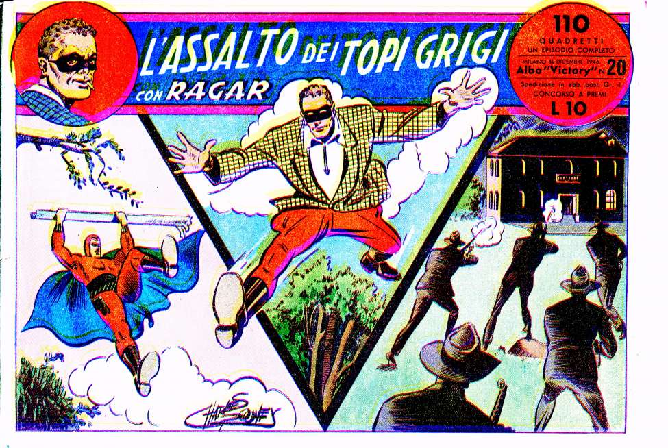 Comic Book Cover For Ragar 20 - L' assalto Dei Topi Grigi