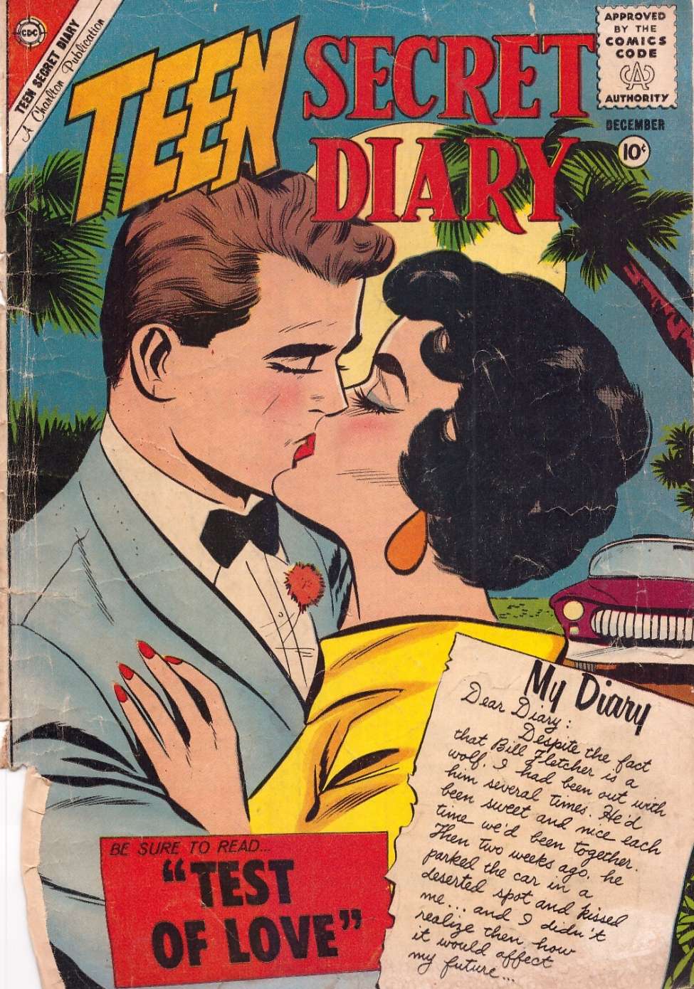 Comic Book Cover For Teen Secret Diary 8