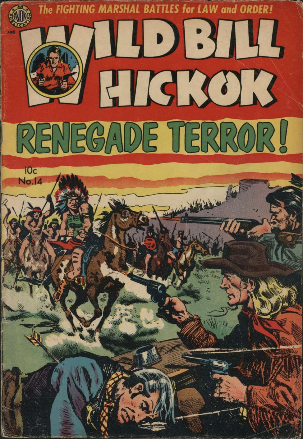 Comic Book Cover For Wild Bill Hickok 14 (alt) - Version 2