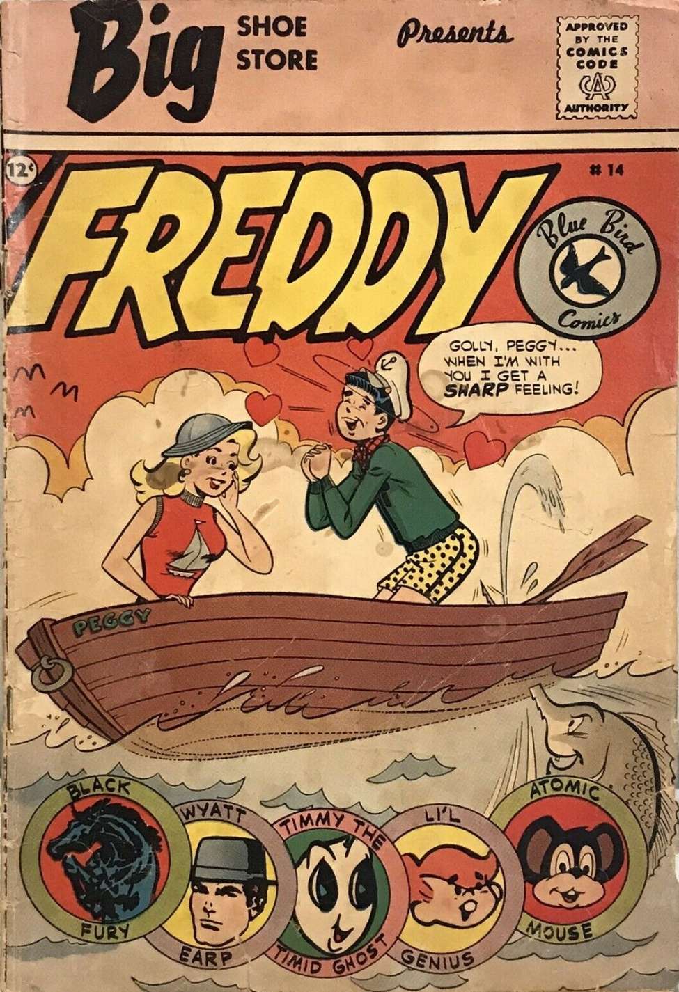 Book Cover For Freddy 14 (Blue Bird)