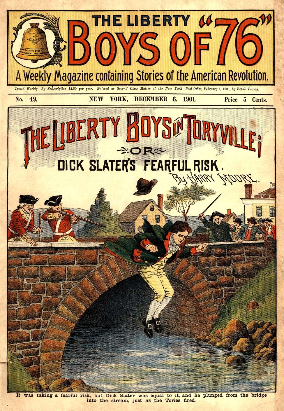 Book Cover For The Liberty Boys of 76 49 - The Liberty Boys in Toryville
