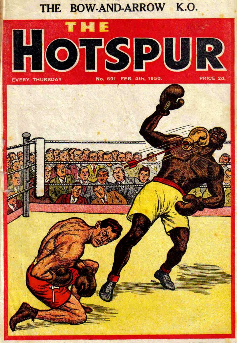 Comic Book Cover For The Hotspur 691