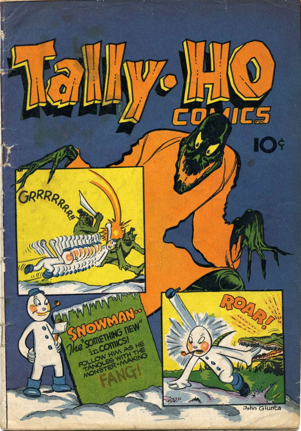 Book Cover For Tally-Ho Comics