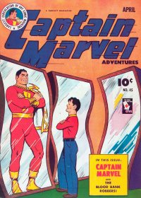 Large Thumbnail For Captain Marvel Adventures 45