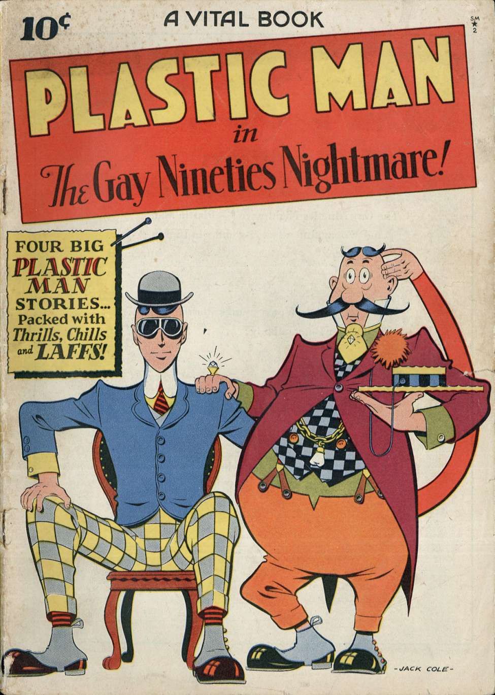 Book Cover For Plastic Man 2