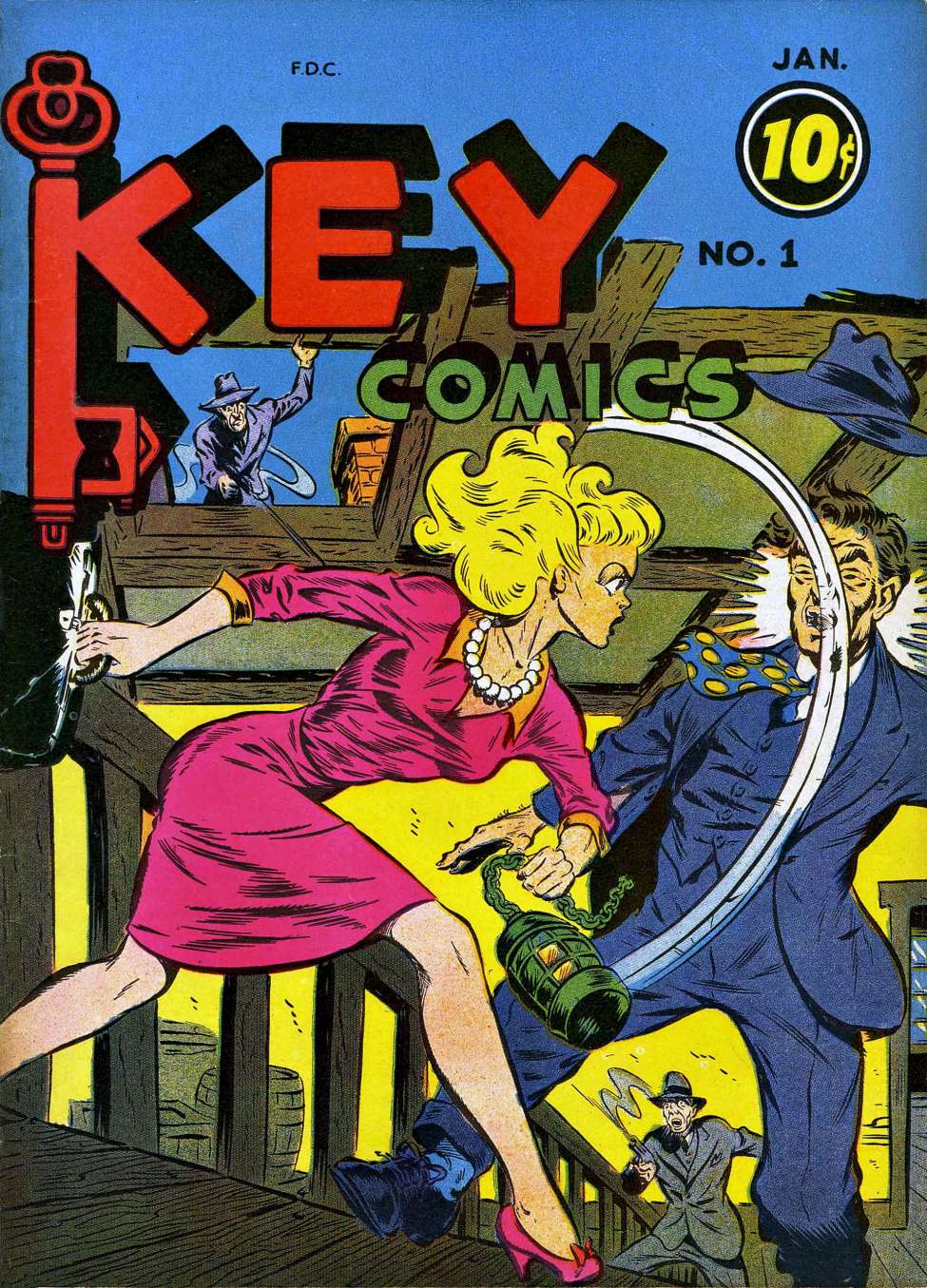 Comic Book Cover For Key Comics 1 - Version 2