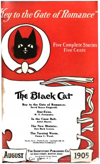 Large Thumbnail For The Black Cat v10 11 - Key to the Gate of Romance - David Bruce Fitzgerald