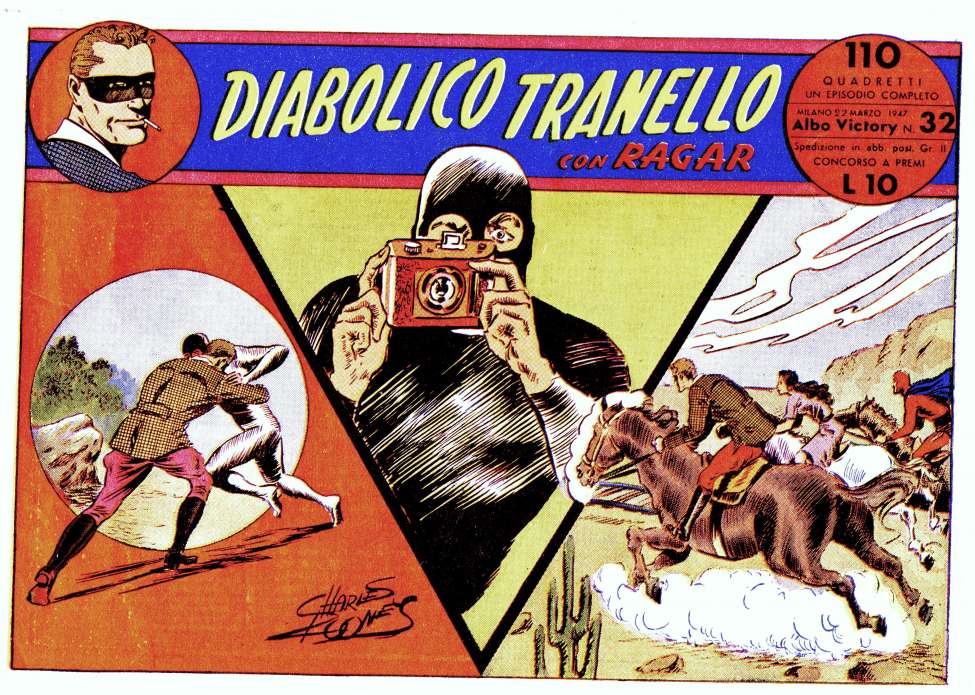 Comic Book Cover For Ragar 32 - Diabolico Tranello
