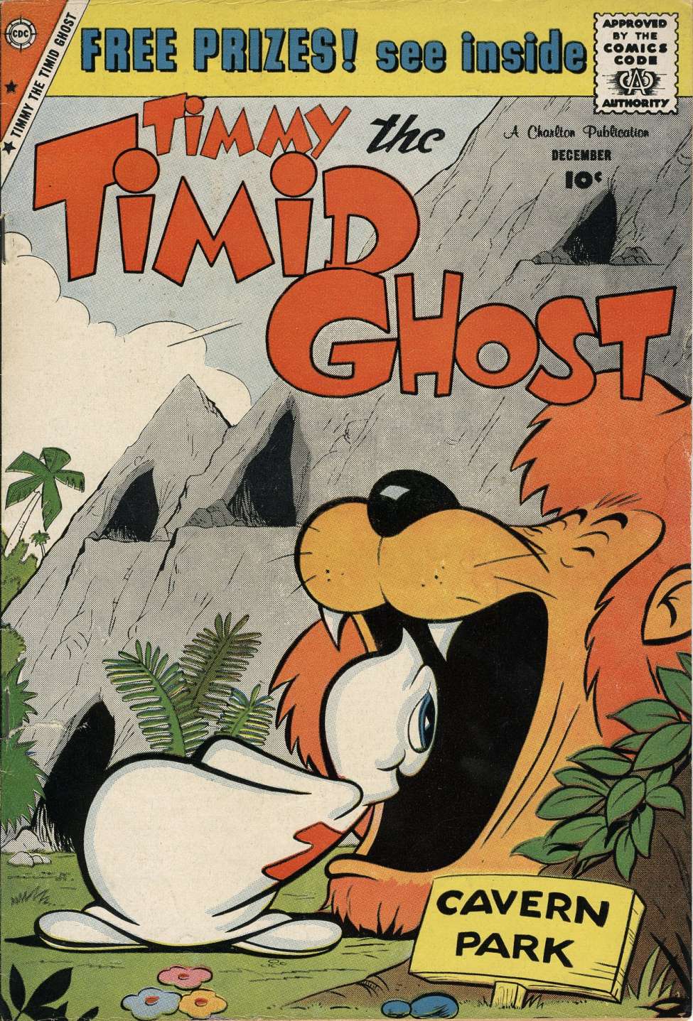 Comic Book Cover For Timmy the Timid Ghost 18