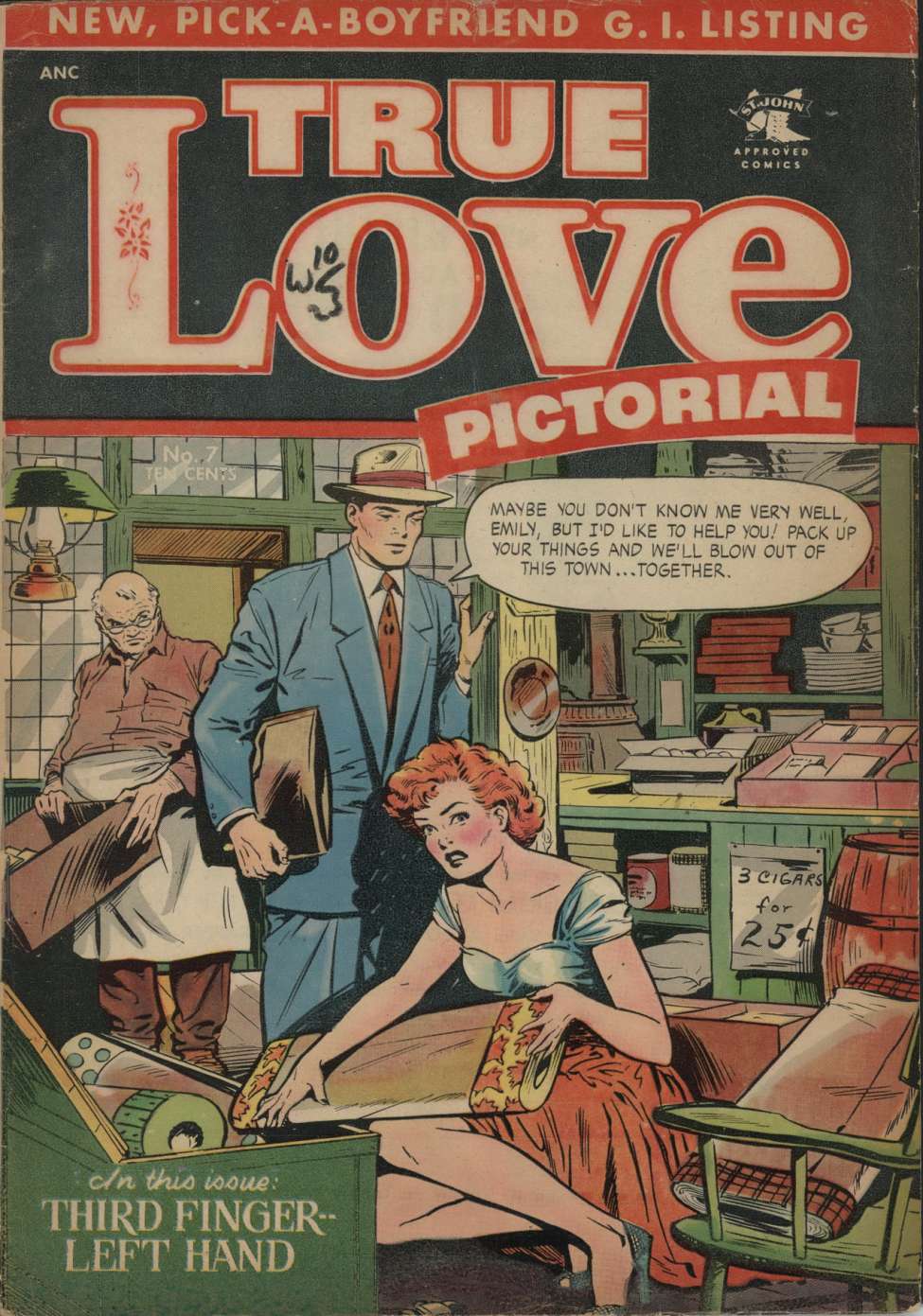 Comic Book Cover For True Love Pictorial 7