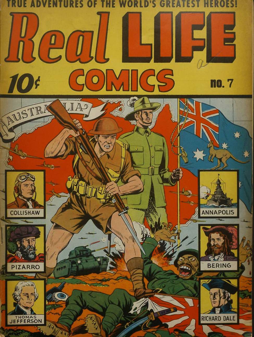 Book Cover For Real Life Comics 7