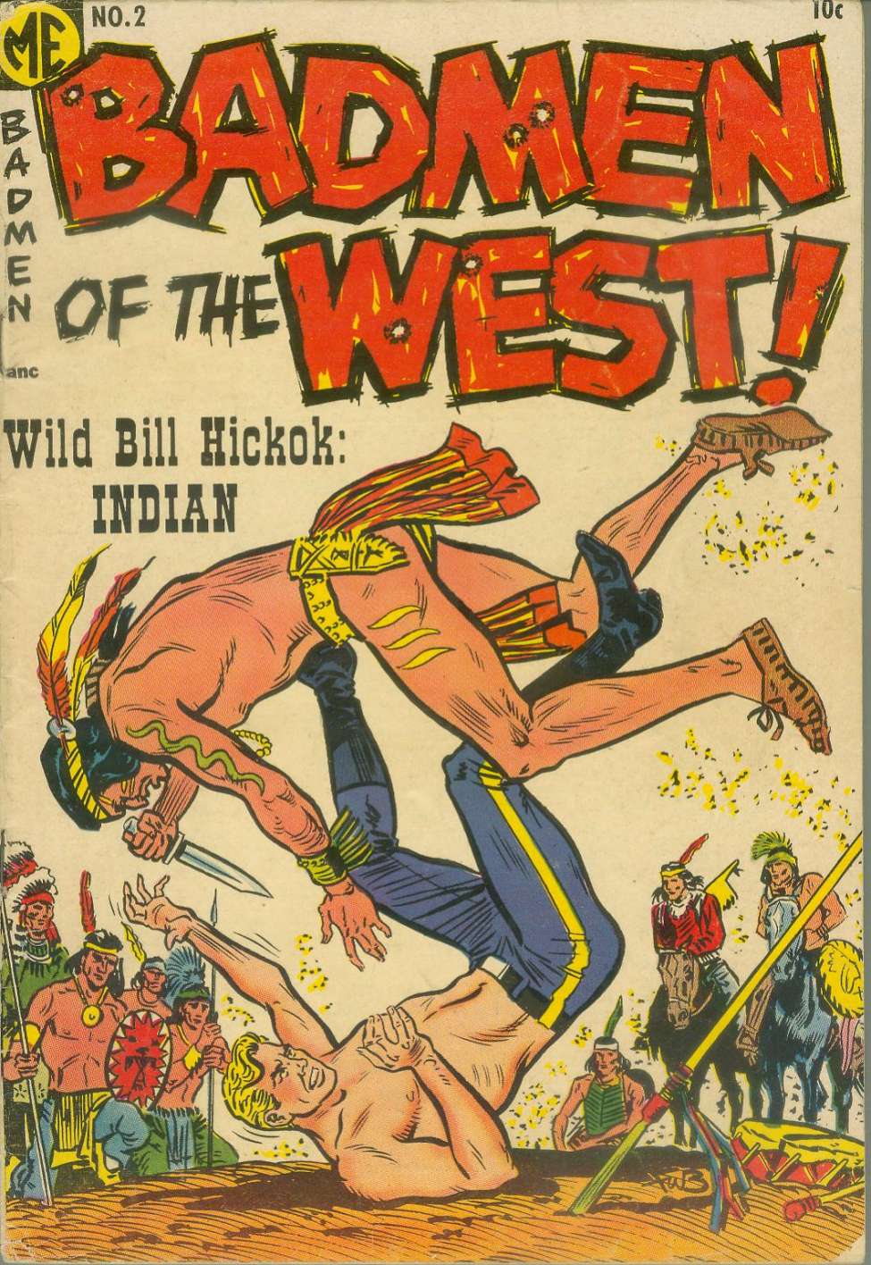Comic Book Cover For Badmen of the West 2 (A-1 120)