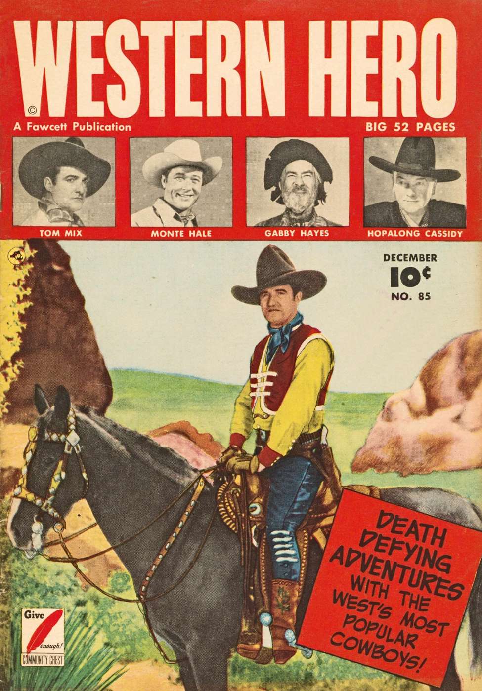 Book Cover For Western Hero 85