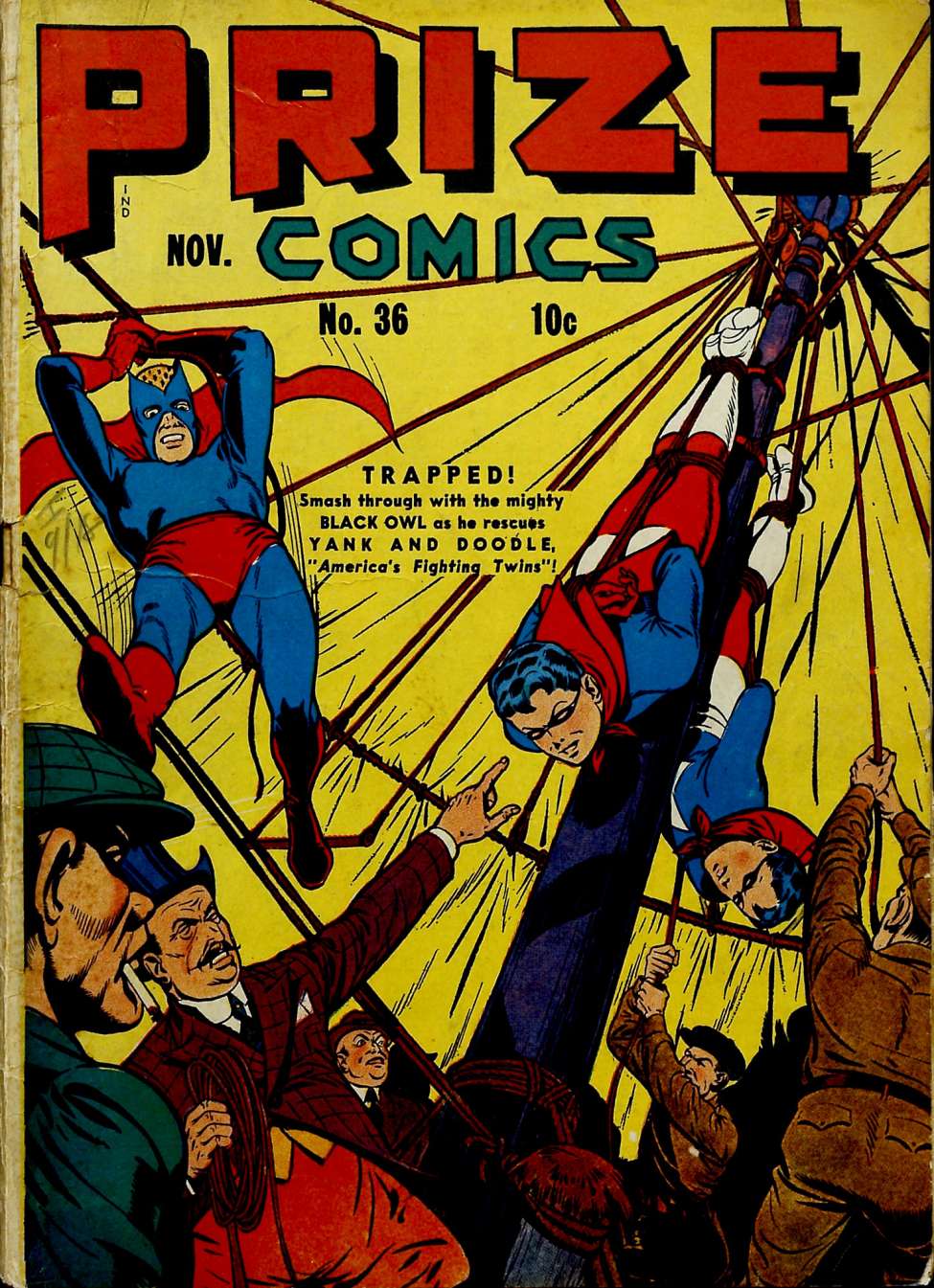 Comic Book Cover For Prize Comics 36 - Version 1