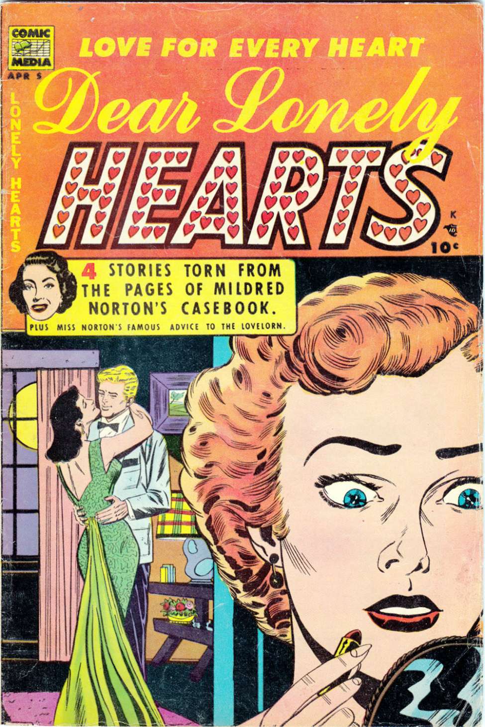Comic Book Cover For Dear Lonely Hearts 5