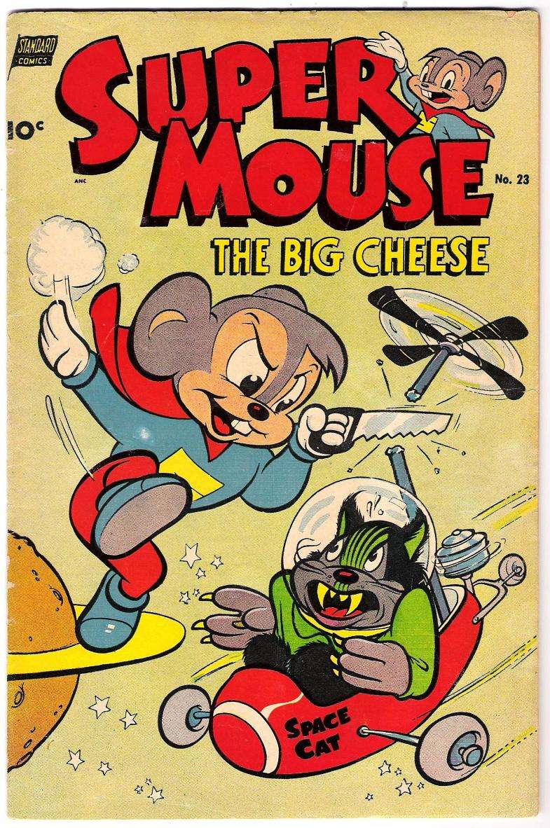 Comic Book Cover For Supermouse 23