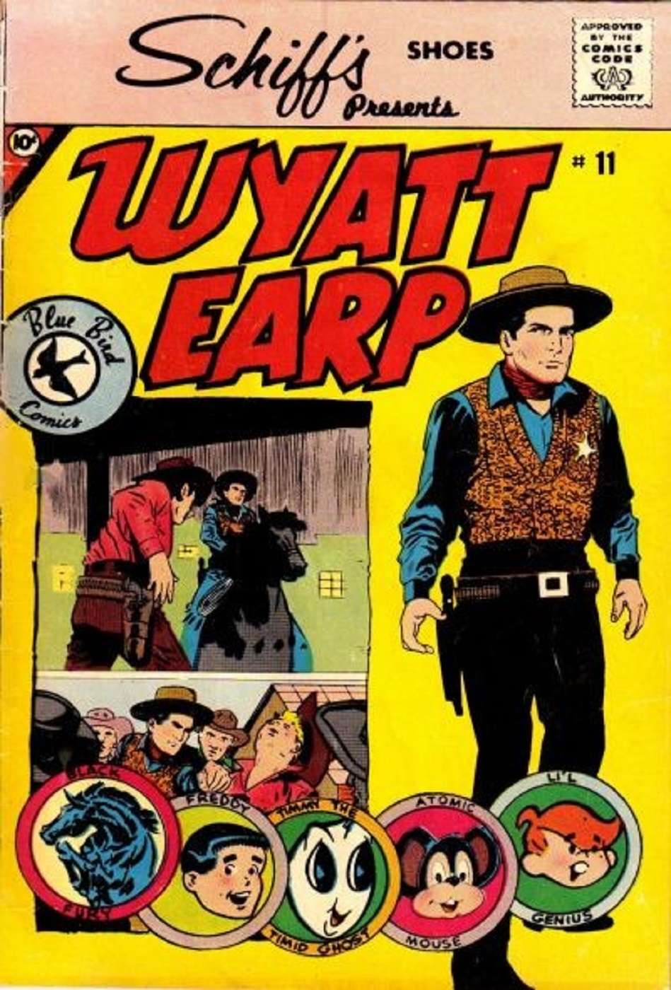 Book Cover For Wyatt Earp 11 (Blue Bird)