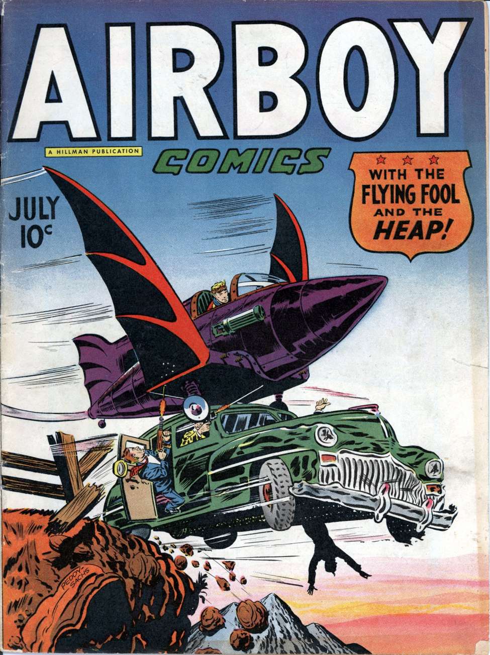 Comic Book Cover For Airboy Comics v4 6