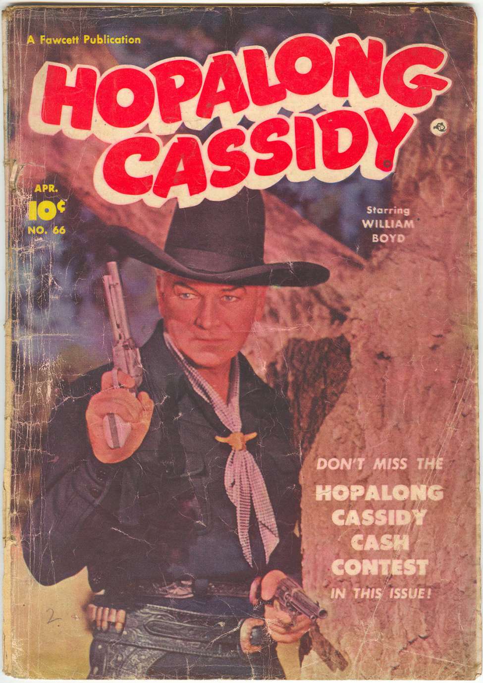 Comic Book Cover For Hopalong Cassidy 66 - Version 1
