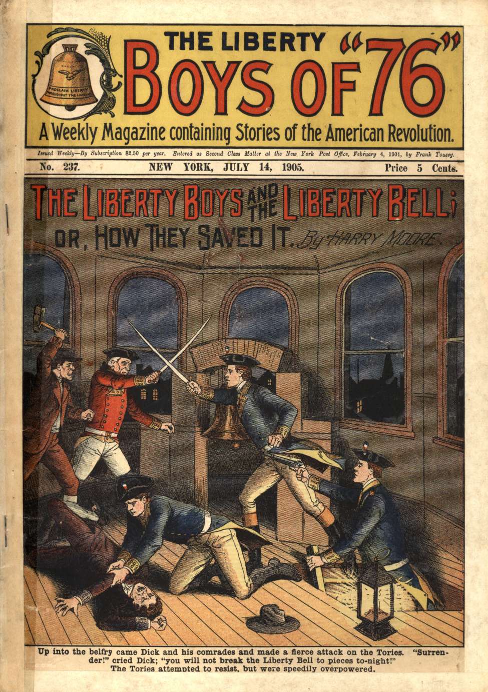 Book Cover For The Liberty Boys of 76 237 - The Liberty Boys and the Liberty Bell