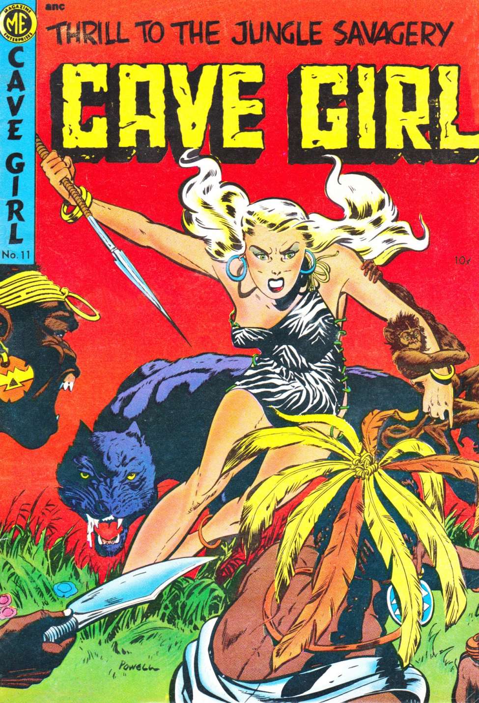 Book Cover For Cave Girl 11
