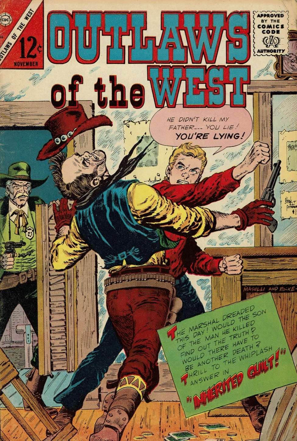 Comic Book Cover For Outlaws of the West 56