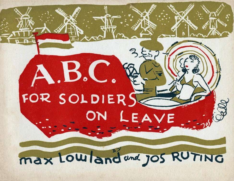Comic Book Cover For ABC for Soldiers on Leave
