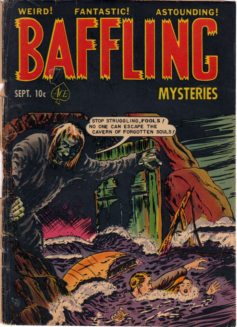 Book Cover For Baffling Mysteries 10