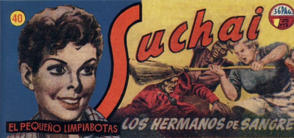 Comic Book Cover For Suchai 40 - Los Hermanos de Sangre
