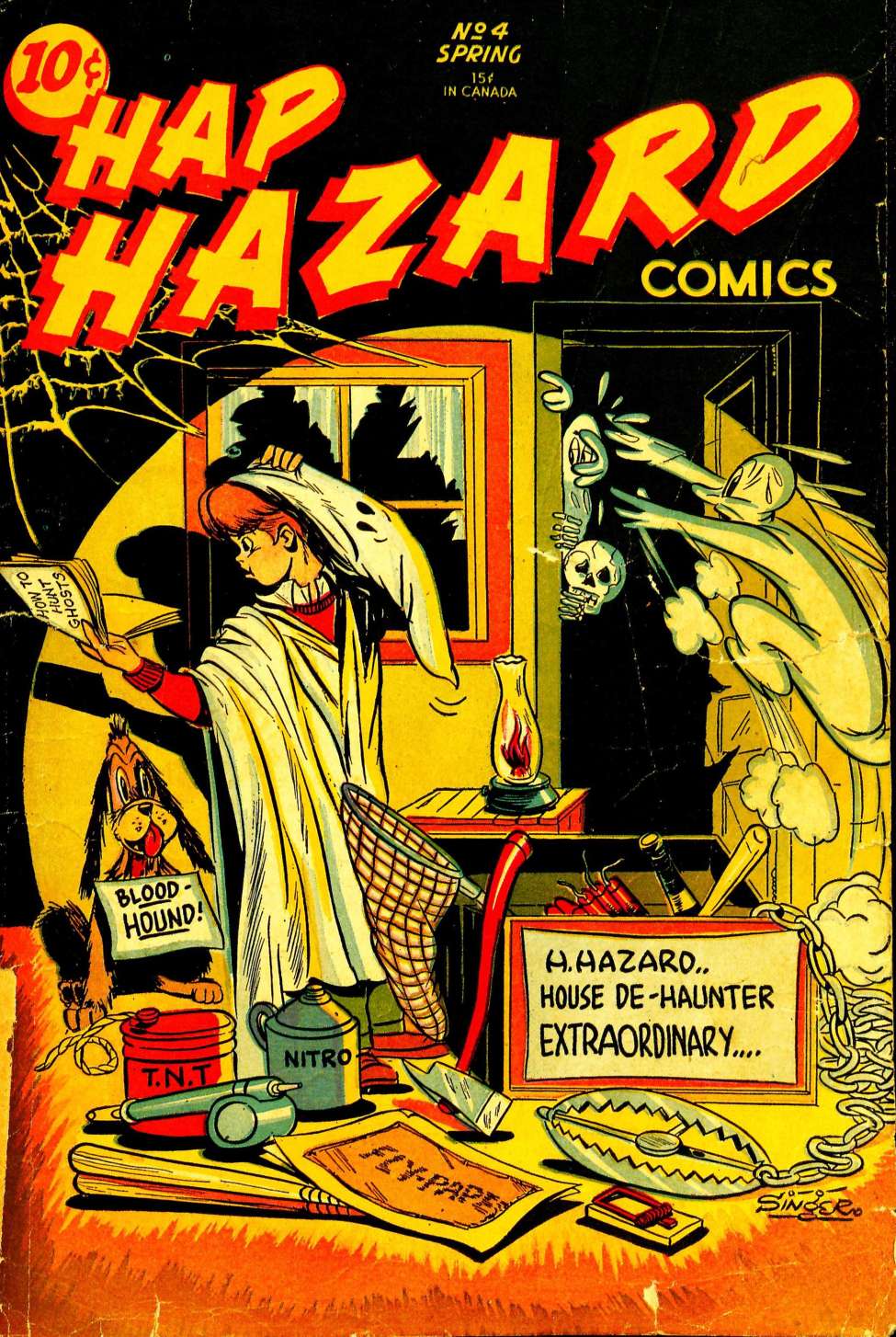 Book Cover For Hap Hazard Comics 4