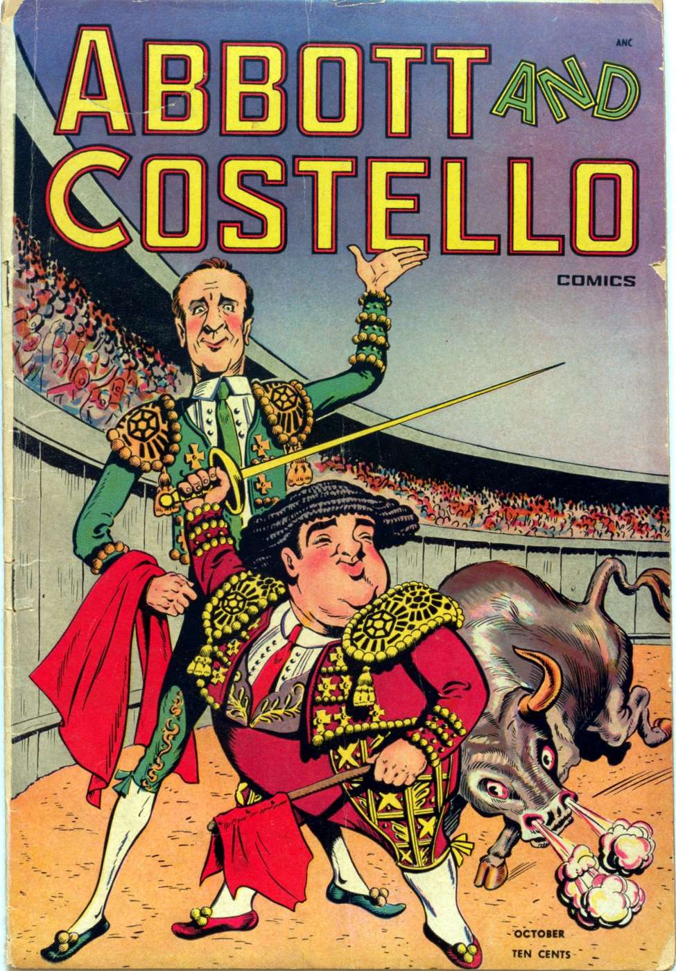 Comic Book Cover For Abbott and Costello Comics 5
